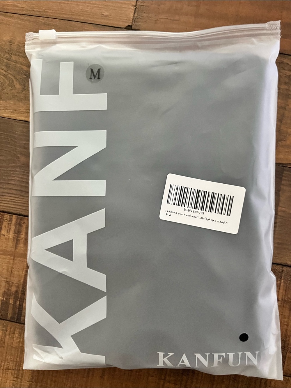 KANFUN Medium Gray Packaged Garment
